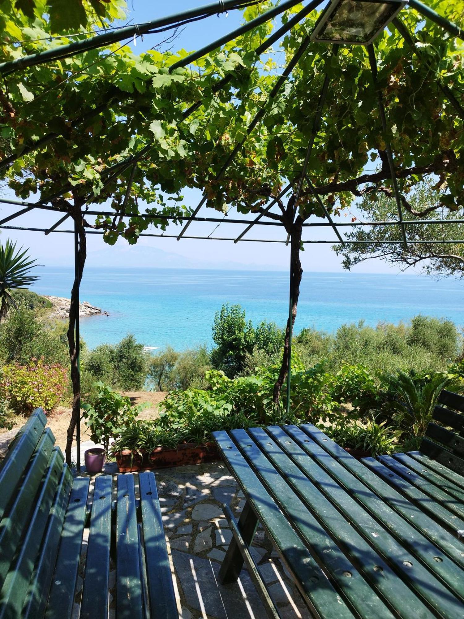 Villa Agia Aikaterini Amoudi Esterno foto